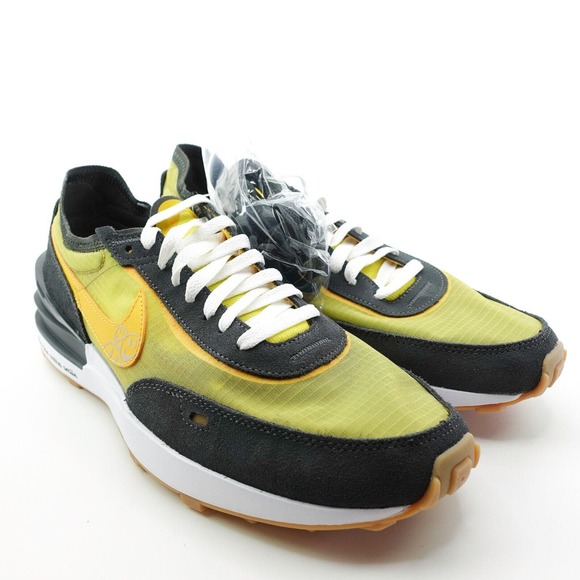 Nike Waffle One Go The Extra Smile Shoes Black Yellow Mens Size 9.5 DO5850 700 main image 7